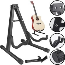 Frefly Store A Tipi Katlanabilir Klasik Akustik Gitar Standı, Üst Kalite