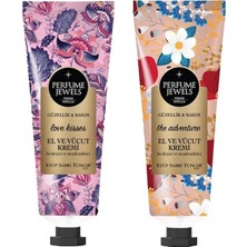 Uravas Store Eyüp Sabri Tuncer Perfume Jewels Love Kisses ve The Adventure El Kremi 50ML
