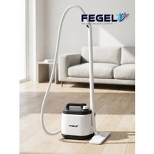 Fegel FG-B1 1500W 5 Bar Paslanmaz Çelik Kazanlı Kimyasalsız Çok Amaçlı Ev Tipi Buharlı Temizleyici