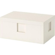 LEGO Ikea Bygglek Tek Kutu beyaz, 26x18x12 cm