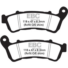 Ebc SFAC388 Honda Forza 300 , SH125/150/300 , Suzukı UH125 Burgman Carbon Ön Fren B
