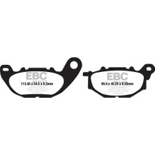 Ebc FA663 Yamaha MT25 / R25 15-21 Ön Organik  Fren Balatası