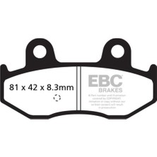 Ebc SFA411HH Sınter Scooter Performans Balatası