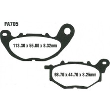 Ebc SFA705 Yamaha Xmax 125 - XMAX300 Ön Fren Balatası