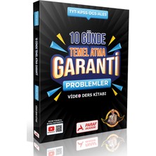 Paraf Yayınları Paraf Akademi 10 Günde Temel Atma Garanti Problemler Video Ders Kitabı