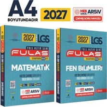 Karakutu Yayınları 2027 8.Sınıf Full LGS Altın Seri (FULAS) MEB Çıkmış Modüler Soru Bankası Seti Çözümlü SAYISAL SET