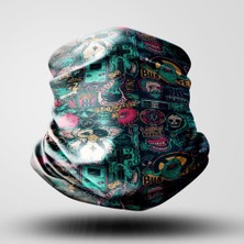 Belirtilmemiş Blınd Motorcu Bandana Maske Outdoor Boyunluk Unisex