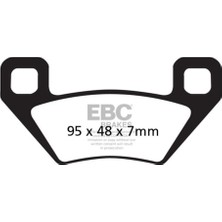 Ebc FA395TT Arctıc Cat Atv Ön Arka Carbon Fren Balatası