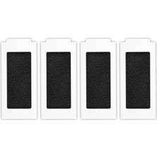 Uravas Store Fılterıst (4 Adet) T30 Pro Omni Hepa Filtre, Ecovacs Deebot T30 Pro Omni/ T30 Pro Max/ T30 Omni/ T30S/ T30S Combo/yeedi M12 Pro+, Süpürme Robotu Elektrikli Süpürge Yedek Parçaları 4 Filtre