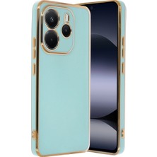 Evimdeyokyok Xiaomi Redmi Note 14 4g Kılıf Volet Silikon - Açık Yeşil