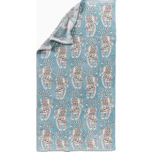 Anthropologie Isa Tiger %100 Oeko-Tex® Pamuklu Desenli Havlu