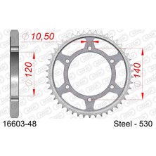 Afam Rear Steel Sprocket #530 16603-48