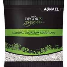 Aquael Gravel Decoris 2-4 mm Beyaz Kum 1 kg