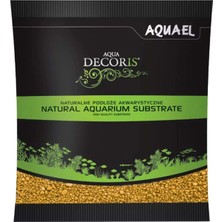 Aquael Gravel Decoris 2-4 mm Sarı Kum 1 kg