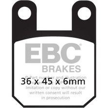 Ebc SFA115 Beta 50-125 Rr , Peugeot Ludıx Fren Balatası