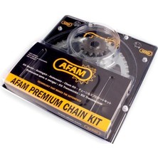 Afam Yamaha Mt-03 N 2006-2013 Zincir Dişli Seti Çelik (21510-15,12305-47,A520XSR-GOLD112)