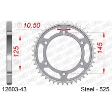 Afam Yamaha TDM850 Çelik Arka Dişli #525 12603-43