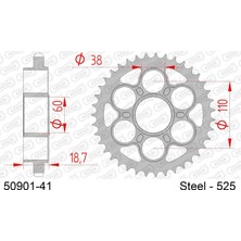 Afam Ducatı 1199 Panıgale , 1200 Monster , 1299 Panıgale Çelik Arka Dişli #525 50901-41