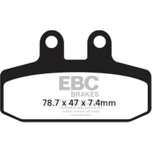 Ebc SFA256 Aprılıa Scarabeo 125/150/200 , Sporcıty Leonardo Ön Fren Balatası