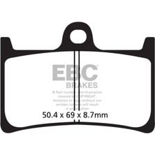 Ebc SFA252 Yamaha Tmax 500 08-18 Ön Fren Balatası