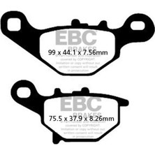 Ebc SFA396 Scooter Fren Balatası