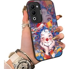 HONTINGA Oppo A5 5g ile Uyumlu Kılıf Silikon Kenar Sert Arka Kamera Koruyucu Basitlik Anti Düşme Kamera Sevgili Çift Kılıf Kız Desen Couple Telefon Kılıfı K1-1773