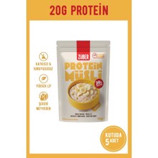 Züber Muzlu Yulaflı Protein Müsli (20G Protein) 70G x 5 Adet