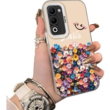 HONTINGA Oppo A5 5g ile Uyumlu Kılıf Silikon Kenar Sert Arka Kamera Koruyucu Basitlik Anti Düşme Kamera Sevgili Çift Kılıf Çiçekli Kılıf Desen Couple Telefon Kılıfı K1-1776