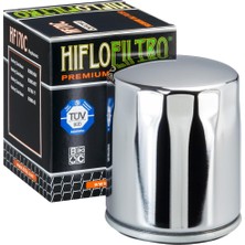 Hiflo Harley Davidson 883, 1000, 1200 Krom Yağ Filtresi HF170C