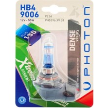 Photon Hb4 9006 12V 55W Xtreme Vısıon +%150 Fazla Işık (Tekli Blister) PH5596 Xv B1