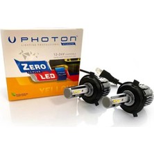 Photon Zero H4 Xtreme Yellow +3 Plus Fansız LED 12V-24V ZR3724 Xy