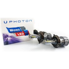 Photon Mono LED H4 12V Headlıght  Set MN2914