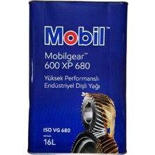 Mobilgear 600 Xp 680 Endüstriyel Dişli Yağı - 16 Lt.