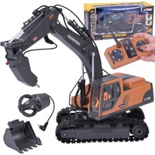 Boratila Toys Metal 2.4ghz 30 Metre Çekim Mesafeli Işıklı Sesli Full Fonksiyon Kepçe