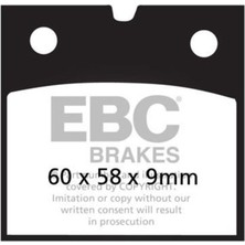 Ebc FA077 Bmw R80 , R850 R100GS 84-96 Ön Fren Balatası