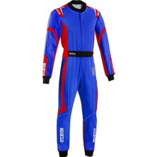 Sparco K48 Thunder Karting Yarış Tulumu M Mavi