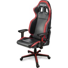 Sparco Icon Ofis ve Oyuncu Koltuğu Deri Siyah Kırmızı 998NRRS