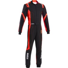 Sparco K48 Thunder Fia Onaylı Karting Tulumu Kırmızı M