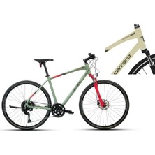 Carraro Sportıve 227C Erkek Şehir Bisikleti 508H Hd 28 Jant 18 Vites Mat Lıme Yeşil Koyu Yeşil Kahve