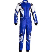 Sparco Prime K Fia Onaylı Karting Çocuk Tulumu 120 Beden Mavi