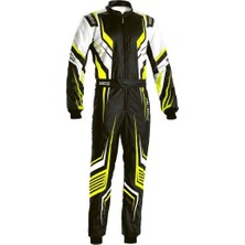 Sparco Prime K Fia Onaylı Karting Çocuk Tulumu 140 Beden Sarı