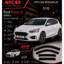 Mkm Ford Focus 4 (2018 ve Sonrası) Uyumlu 4'lü Cam Rüzgarlığı Takımı