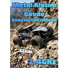 Boratila Toys 2.4ghz Metal Alaşım Uzaktan Kumandalı Ayarlanabilir Hızlı Off-Road Araba