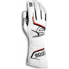 Sparco Arrow Eldiven Fia Onaylı Beyaz Siyah 8  Numara