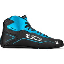 Sparco K-Pole Karting Ayakkabısı Siyah Mavi 39  Numara