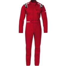 Sparco Ms-4 Mekaniker Tulum Kırmızı M  Beden