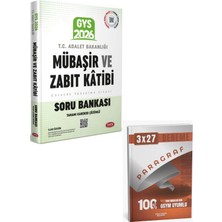 Anla Kazan Yayınları Data 2026 Gys Adalet Bakanlığı Mübaşir ve Zabıt Katibi Soru Bankası+Anla Kazan Paragraf