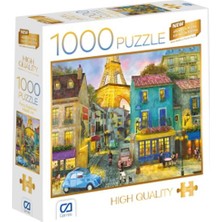 Ca Games Paris Sokakları Puzzle 1000