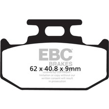 Ebc FA152TT Yamaha MT125/R125 19-21 , Kawasakı KLX250 Arka Fren Balatası