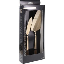 Excellent Houseware 2'li Kek Servisi Seti 247 x 57 x 3 mm (2'li Paket)